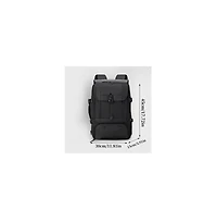 Anti-Theft Laptop Backpack with Shoe Compartment - Convertible Business & Hiking Bag, Heavy-Duty Nylon Travel Backpack