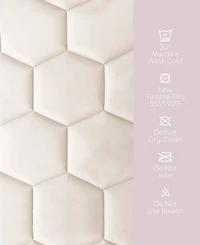Nestl Quilted Hypoallergenic Waterproof Mattress Pad Cover