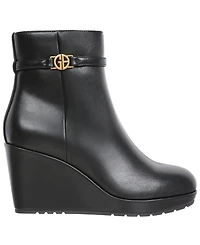 Giani Bernini Women's Glenaa Round Toe Wedge Booties, Macy's Exclusive
