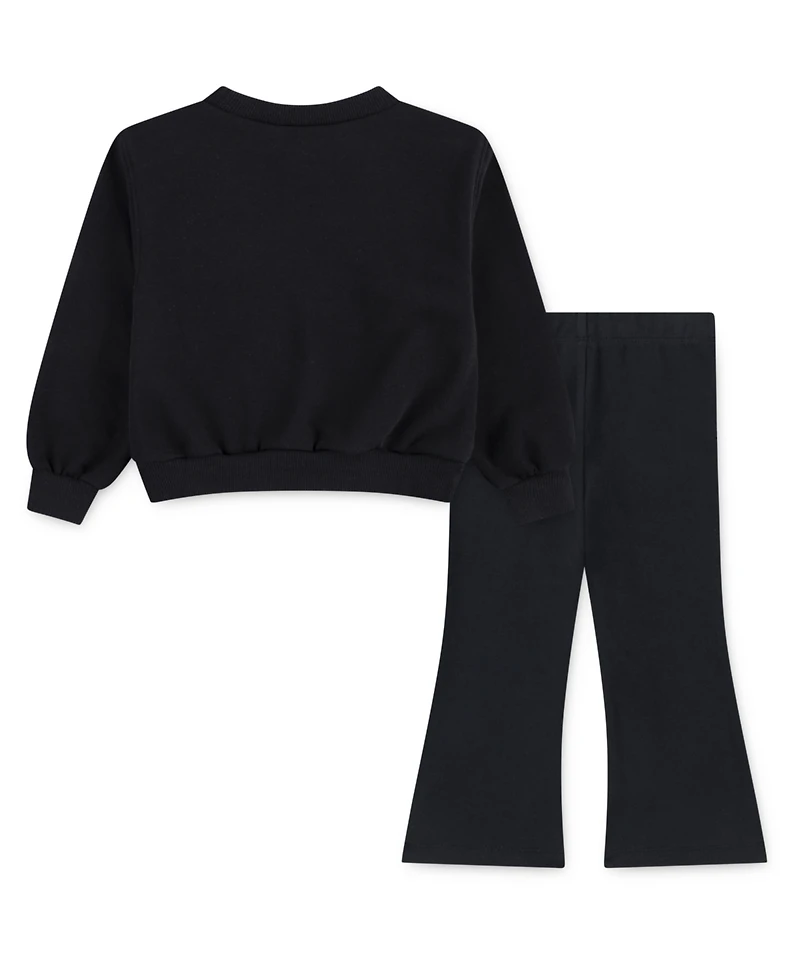 Nike Girls 2T-4T 2-Piece Wild Warmth Top and Leggings Set