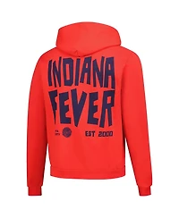 Playa Society Men's and Women's Red Indiana Fever 2000 Wnba Premium Hoodie