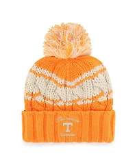 '47 Brand Women's Tennessee Orange Tennessee Volunteers Emma Cuffed with Pom Knit Hat