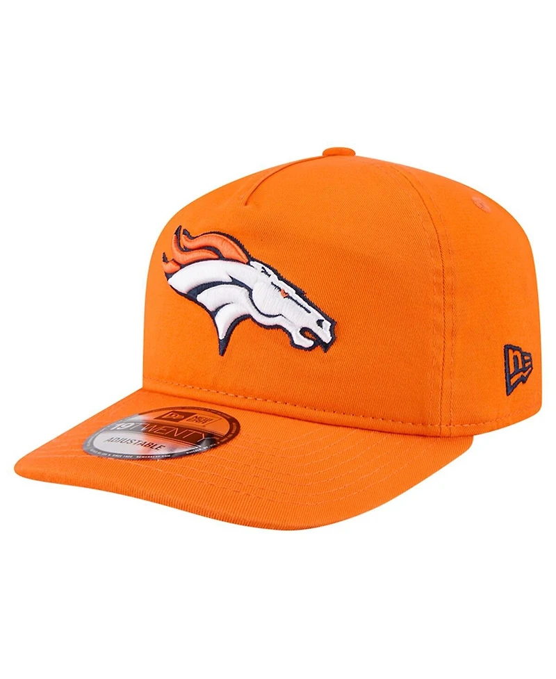 New Era Men's Orange Denver Broncos Team 19TWENTY Adjustable Hat