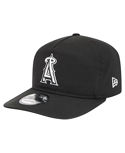New Era Men's Black/White Los Angeles Angels 19TWENTY Adjustable Hat