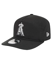 New Era Men's Black/White Los Angeles Angels 19TWENTY Adjustable Hat