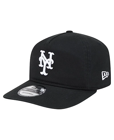 New Era Men's Black/White New York Mets 19TWENTY Adjustable Hat