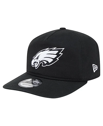 New Era Men's Black/White Philadelphia Eagles 19TWENTY Adjustable Hat