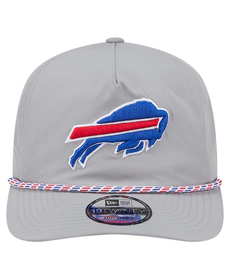 New Era Men's Gray Buffalo Bills Rope 19TWENTY Hat