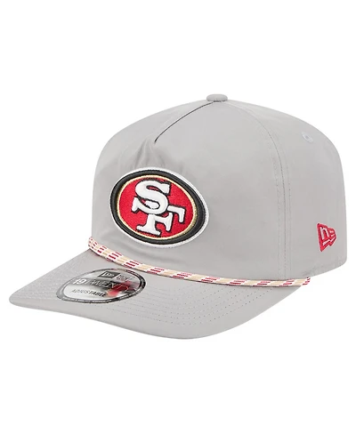 New Era Men's Gray San Francisco 49ers Rope 19TWENTY Hat