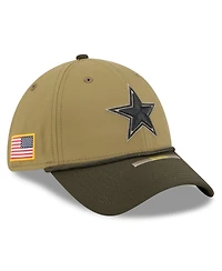 New Era Men's Green Dallas Cowboys 2025 Salute to Service 39THIRTY Flex Hat