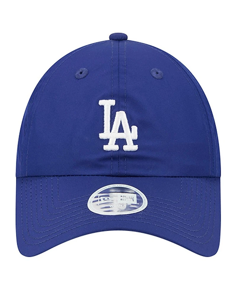 New Era Women's Royal Los Angeles Dodgers Team Pony Tail 9FORTY Flex Hat