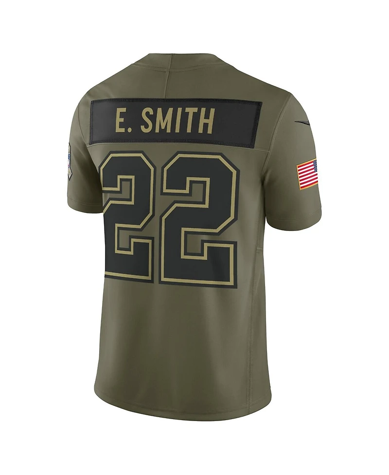 Nike Men's Emmitt Smith Olive Dallas Cowboys 2025 Salute to Service Retired Limited Jersey