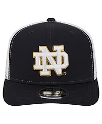 New Era Men's Navy Notre Dame Fighting Irish Team 9SEVENTY Coolera Trucker Adjustable Hat