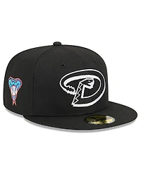New Era x Alpha Industries Men's Black Arizona Diamondbacks 59FIFTY Fitted Hat