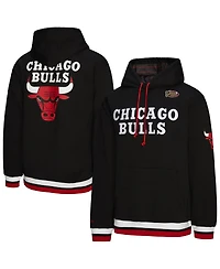 Mitchell & Ness Men's and Women's Black Chicago Bulls Vintage Heavyweight Hoodie