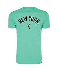Sportiqe Men's and Women's Mint New York Liberty Comfy Tri-Blend T-Shirt