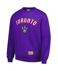 Mitchell & Ness Men's Purple Toronto Raptors Nights Pullover Sweatshirt