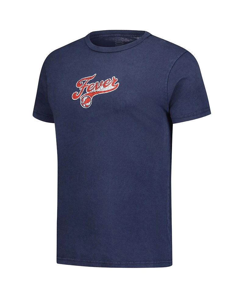 Stadium Essentials Men's and Women's Denim Indiana Fever Oversized Vintage Wash T-Shirt