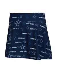 Concepts Sport Women's Navy Dallas Cowboys Mosaic Allover Print Skort