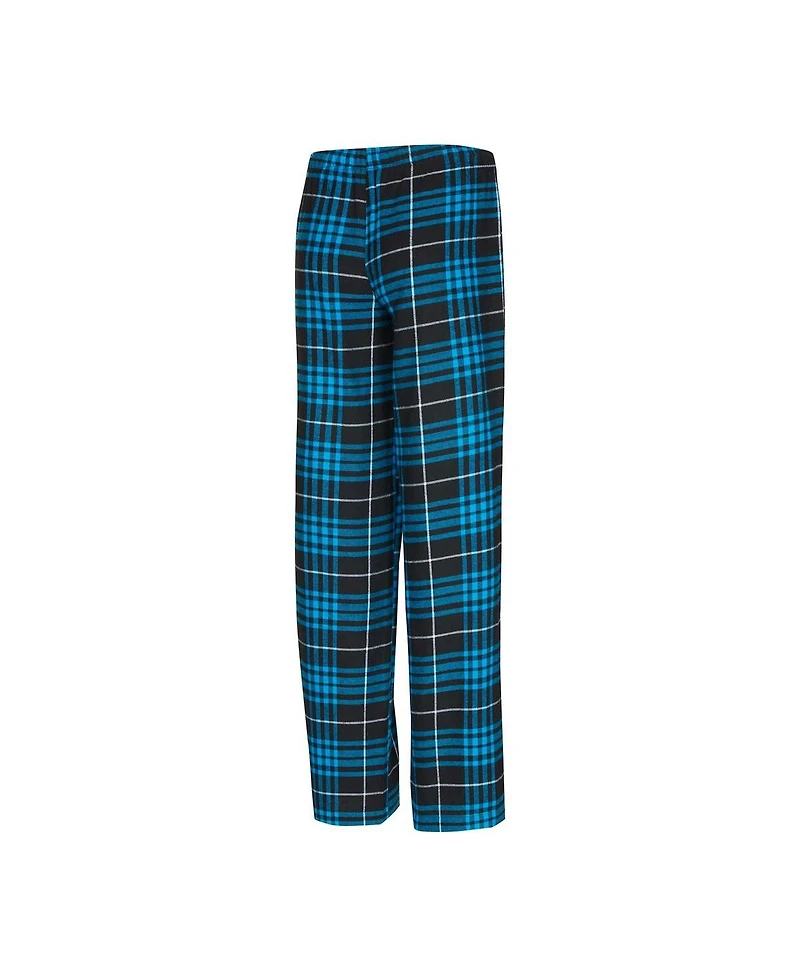 Concepts Sport Women's 2-Piece Carolina Panthers Vector Top and Flannel Pants Sleep Set