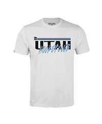 LevelWear Men's White Utah Hockey Club Richmond Etched T-Shirt