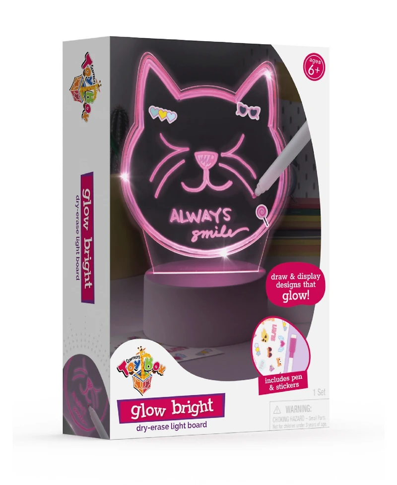 Geoffrey's Toy Box Glow Bright Dry-Erase Light Board