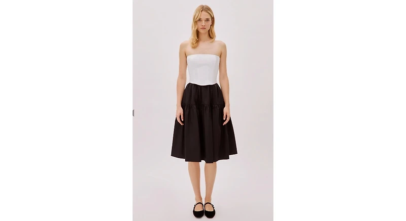 Labeca London Women's Daria Cotton Strapless Dress