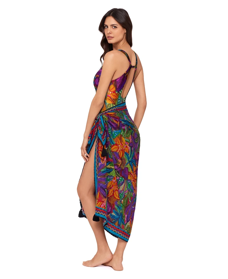 Magicsuit Cactus Flower Pareo Cover Up