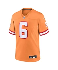 Nike Men's Baker Mayfield Orange Tampa Bay Buccaneers Throwback Game Jersey