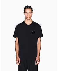 A|X Armani Exchange Men's Gold Logo Graphic T-Shirt