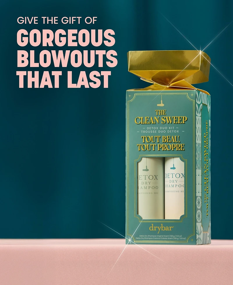 Drybar 2-Pc. Clean Sweep Detox Dry Shampoo Duo Set