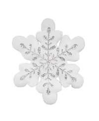 Sparkle Snowflake Throw Pillow, 16" x 18"