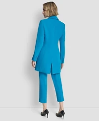 Dkny Women's One Button Topper Long Sleeves Jacket