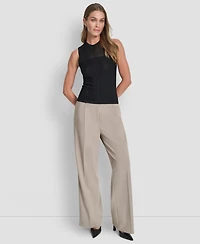 Dkny Women's Sleeveless Crewneck Sweater