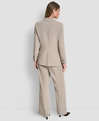 Dkny Women's Double Breasted Long Sleeves Jacket