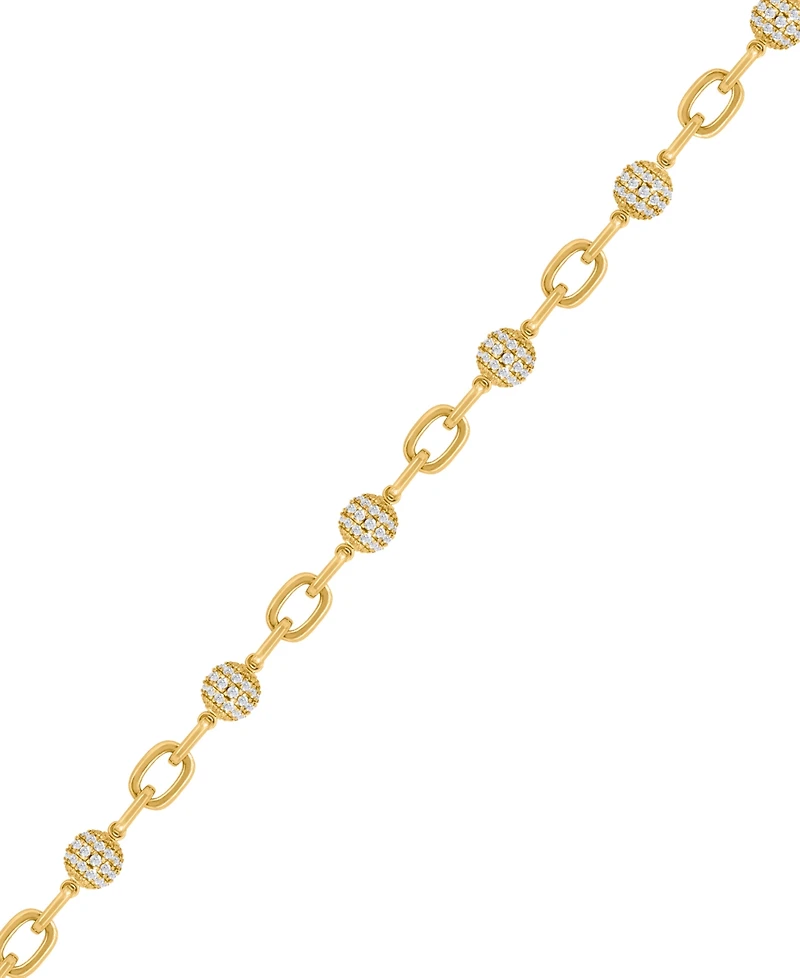 Macy's Diamond Bracelet (1-1/2 ct. t.w.) in 14K Yellow Gold