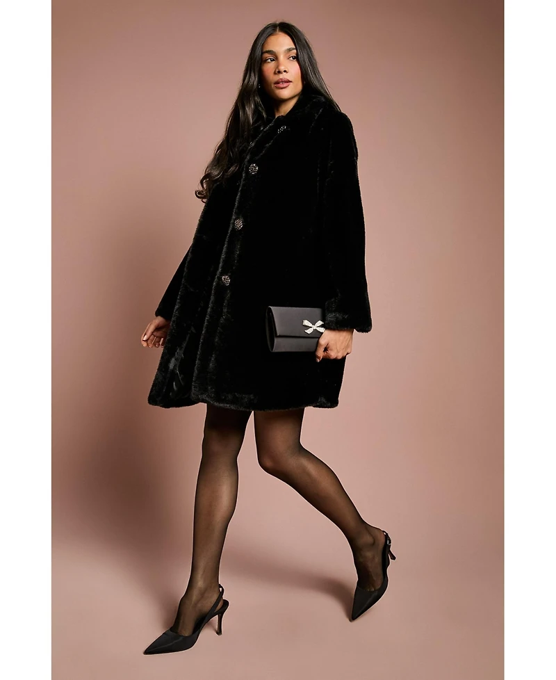 Coast Women's Button Through Occasion Coat
