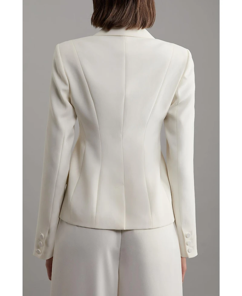 Karen Millen Women's Crepe Blazer Jacket