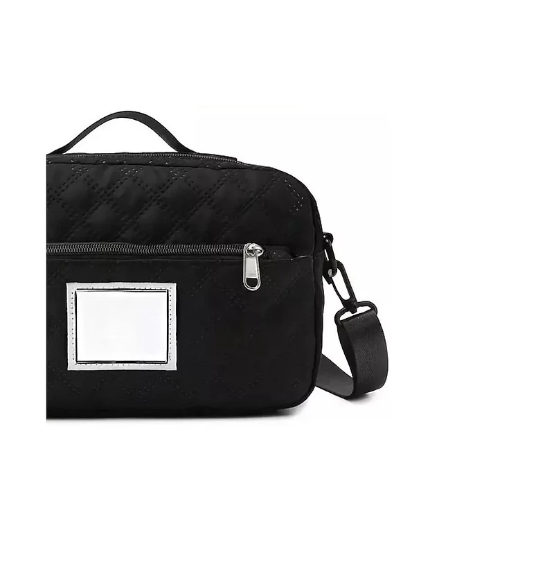 Three-dimensional Diamond Patterned Small Square Tote
