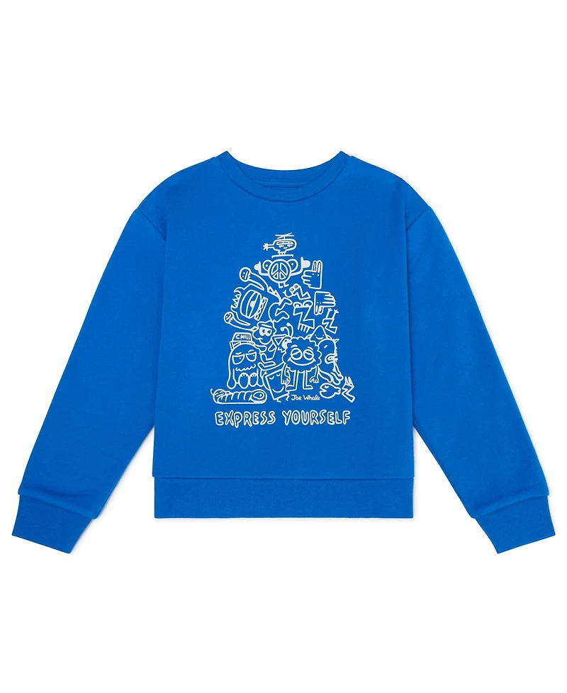 Color Lab Boys 2T-7 Pull-On Long Sleeve Sweatshirt