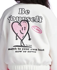 Color Lab Girls 2T-6X Crewneck Long Sleeve Sweatshirt