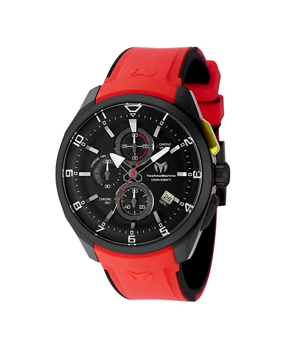 Technomarine Men's Tm-318134 Ocean Quartz Black Dial Watch