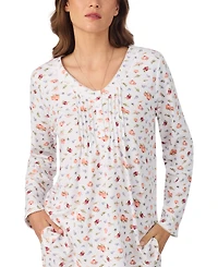Eileen West Women's 2-Piece Long Sleeve Top and Pants Pajama Set
