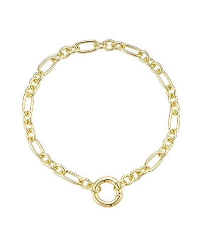 Untamed Petals Classic Link Charm Bracelet