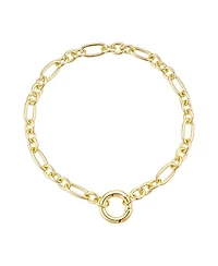 Untamed Petals Classic Link Charm Bracelet