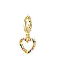 Untamed Petals Heart Charm