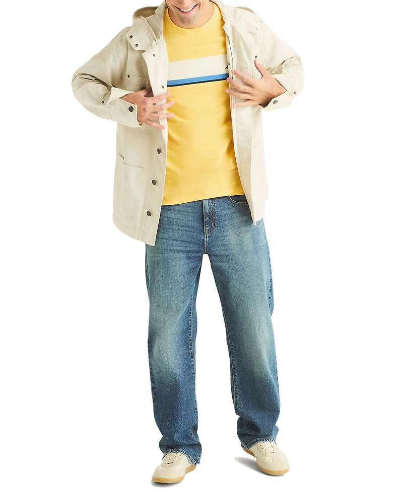 Nautica Men's Short Sleeve Stripe T-Shirt