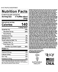 Astor Chocolate Holiday Classic Elite Assorted Truffle Box, 18-Pc.