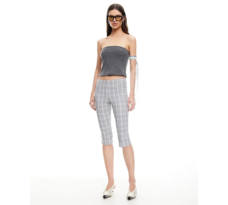 Lioness Women's Checked Starlet Capri Pants