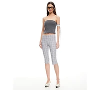 Lioness Women's Checked Starlet Capri Pants
